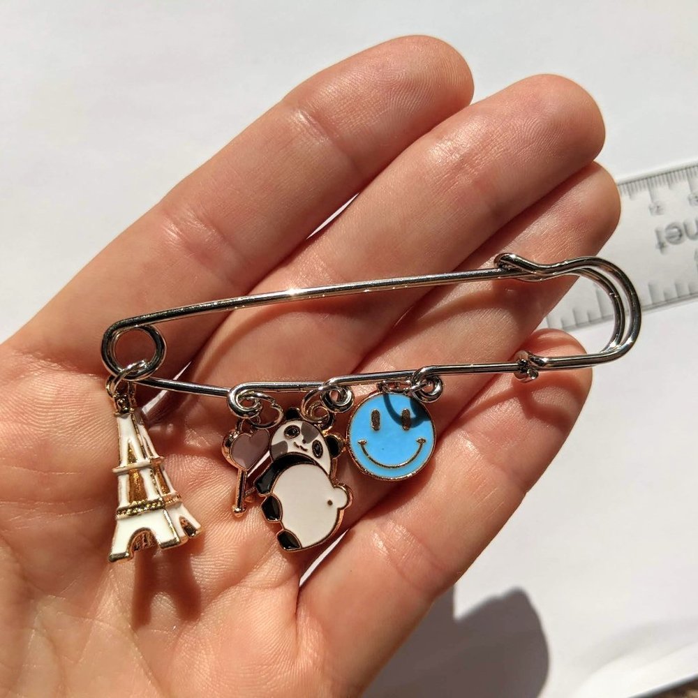 Pin with Charms